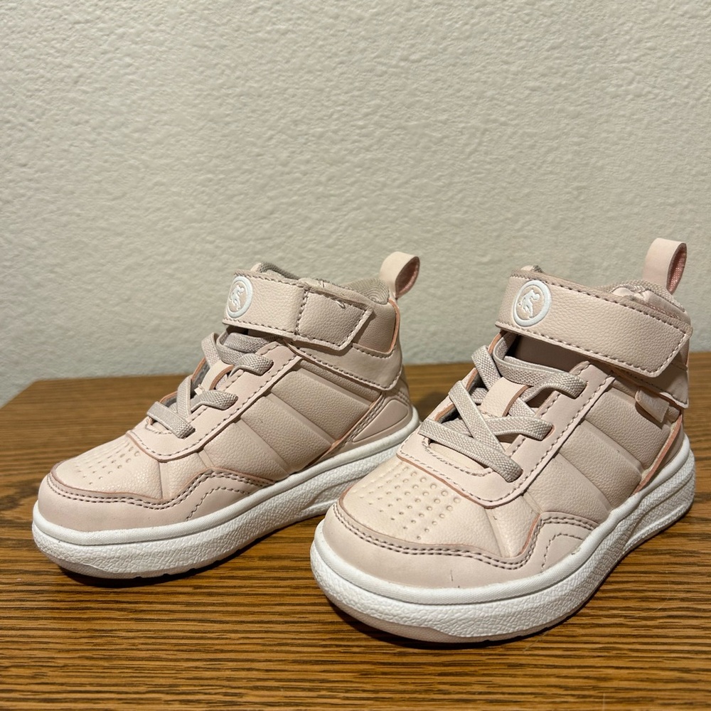 Andi Pink High-tops For Little Girls